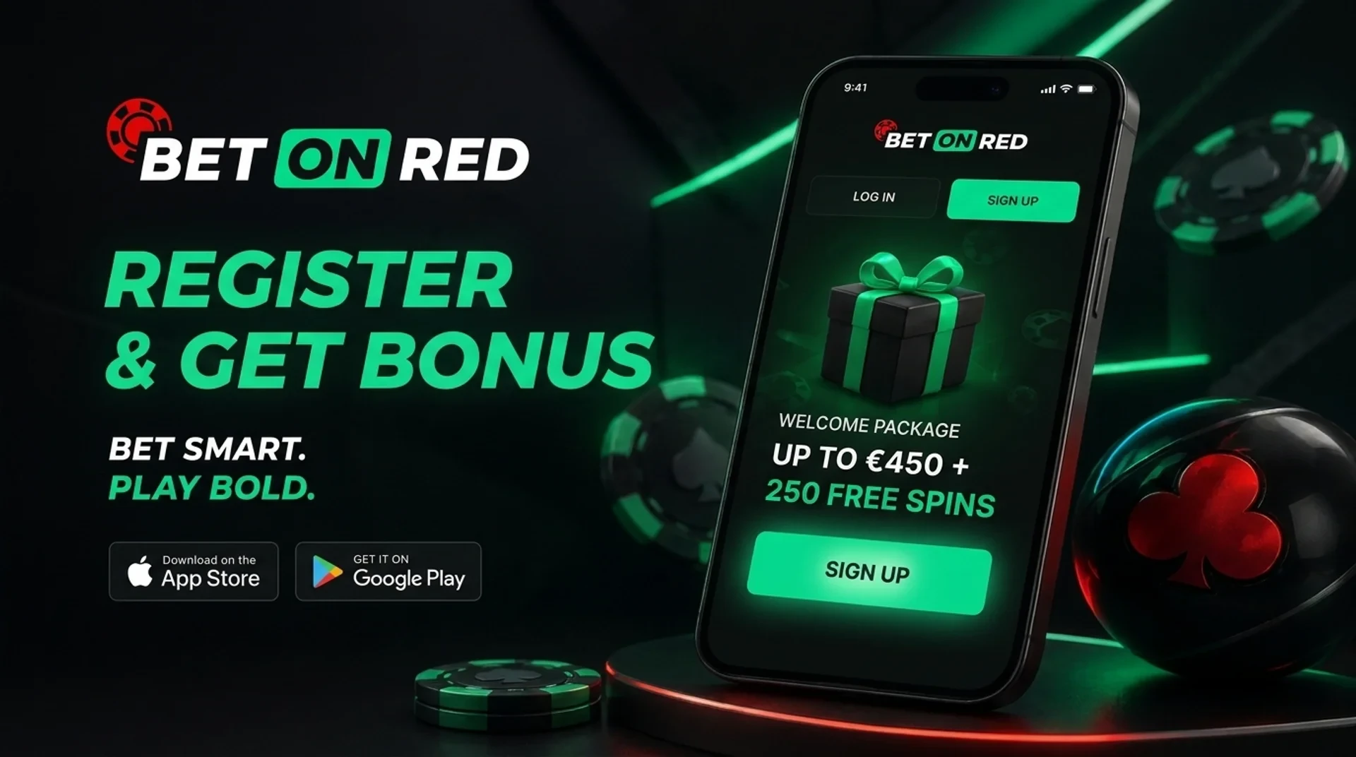 BetOnRed casino: registrati ora